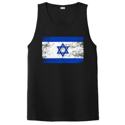 Support Israel I Stand With Israel Israeli Flag PosiCharge Competitor Tank