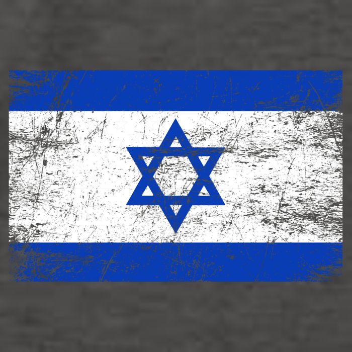 Support Israel I Stand With Israel Israeli Flag Vector Backpack