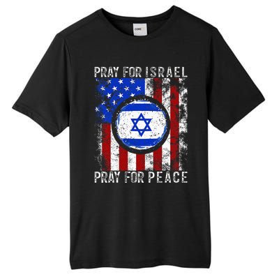 Support Israel I Stand With Israel Pray For Israel Tall Fusion ChromaSoft Performance T-Shirt