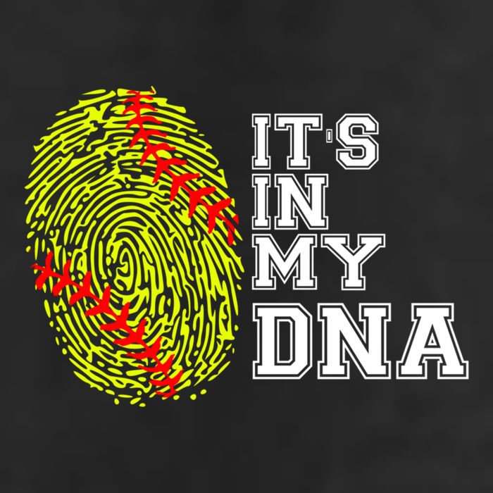 Softball It's In My Dna Fingerprint Catcher And Pitcher Meaningful Gift Trucker Hat