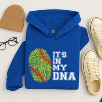 Softball It's In My Dna Fingerprint Catcher And Pitcher Meaningful Gift Hoodie