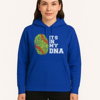 Softball It's In My Dna Fingerprint Catcher And Pitcher Meaningful Gift Hoodie