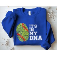 Softball It's In My Dna Fingerprint Catcher And Pitcher Meaningful Gift Sweatshirt