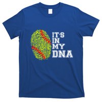 Softball It's In My Dna Fingerprint Catcher And Pitcher Meaningful Gift T-Shirt