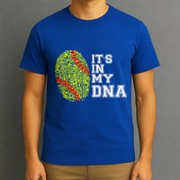 Softball It's In My Dna Fingerprint Catcher And Pitcher Meaningful Gift T-Shirt