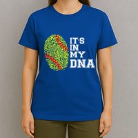 Softball It's In My Dna Fingerprint Catcher And Pitcher Meaningful Gift T-Shirt