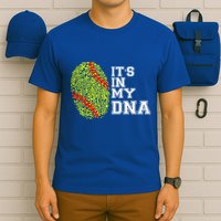 Softball It's In My Dna Fingerprint Catcher And Pitcher Meaningful Gift T-Shirt