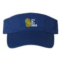Softball It's In My Dna Fingerprint Catcher And Pitcher Meaningful Gift Visor