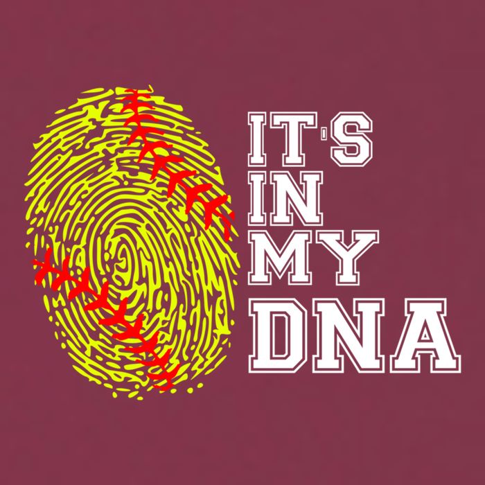 Softball It's In My Dna Fingerprint Catcher And Pitcher Meaningful Gift 16oz Travel Tumbler