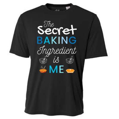 Secret Ingredient Is Me Funny Retro Cooking Baking Cooling Performance Crew T-Shirt