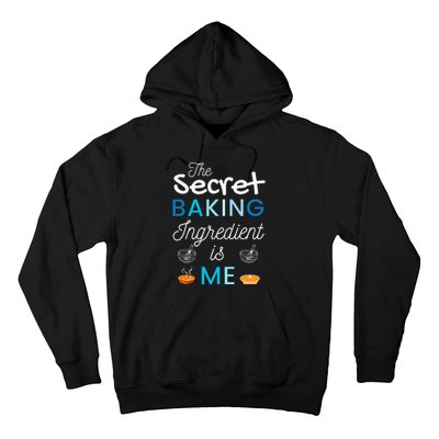 Secret Ingredient Is Me Funny Retro Cooking Baking Hoodie