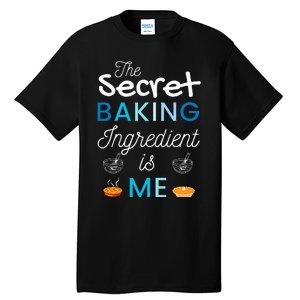 Secret Ingredient Is Me Funny Retro Cooking Baking Tall T-Shirt