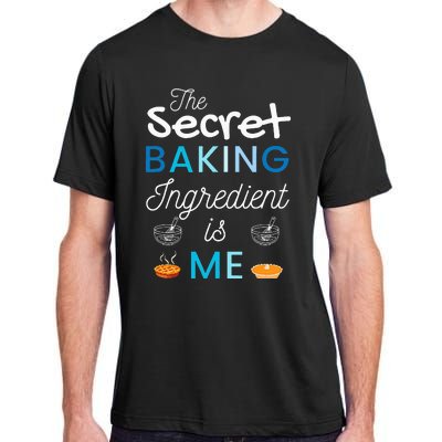 Secret Ingredient Is Me Funny Retro Cooking Baking Adult ChromaSoft Performance T-Shirt