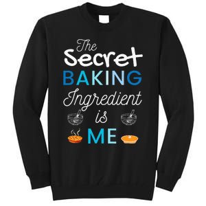 Secret Ingredient Is Me Funny Retro Cooking Baking Tall Sweatshirt