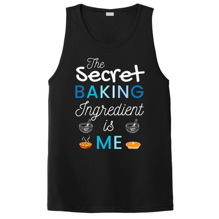 Secret Ingredient Is Me Funny Retro Cooking Baking PosiCharge Competitor Tank