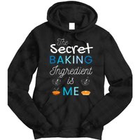 Secret Ingredient Is Me Funny Retro Cooking Baking Tie Dye Hoodie