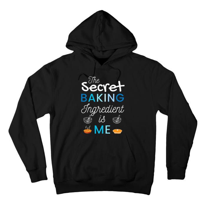 Secret Ingredient Is Me Funny Retro Cooking Baking Tall Hoodie