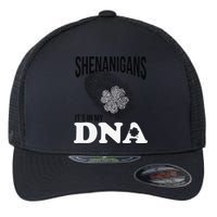 Shenanigans It's In My DNA Green Saint Patricks Day Flexfit Unipanel Trucker Cap