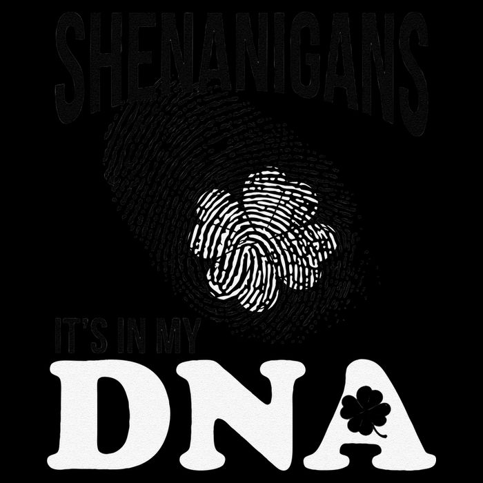 Shenanigans It's In My DNA Green Saint Patricks Day Flexfit Unipanel Trucker Cap