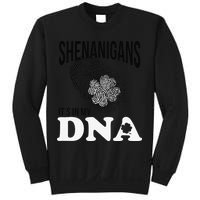 Shenanigans It's In My DNA Green Saint Patricks Day Sweatshirt