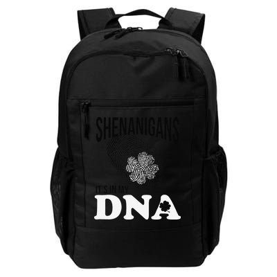 Shenanigans It's In My DNA Green Saint Patricks Day Backpack