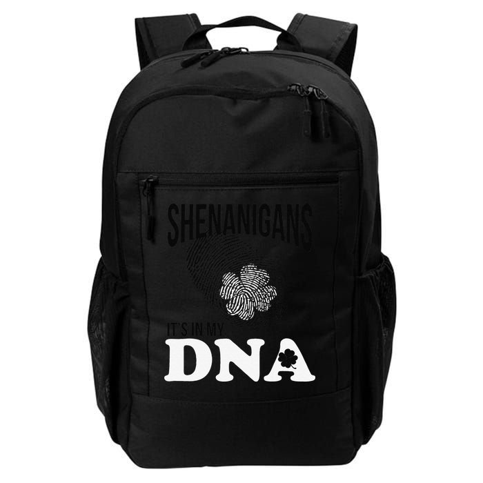 Shenanigans It's In My DNA Green Saint Patricks Day Backpack