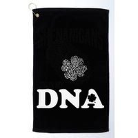 Shenanigans It's In My DNA Green Saint Patricks Day Golf Towel