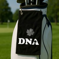 Shenanigans It's In My DNA Green Saint Patricks Day Golf Towel