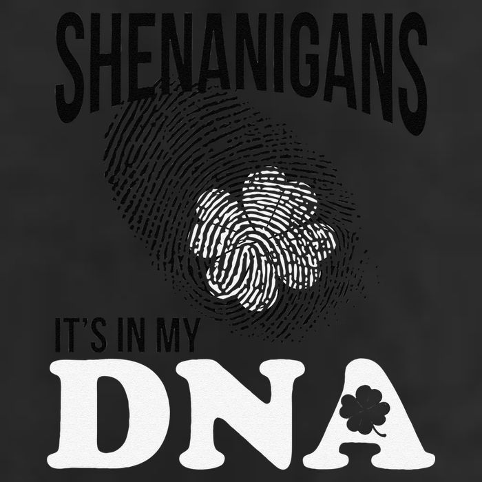 Shenanigans It's In My DNA Green Saint Patricks Day Golf Towel