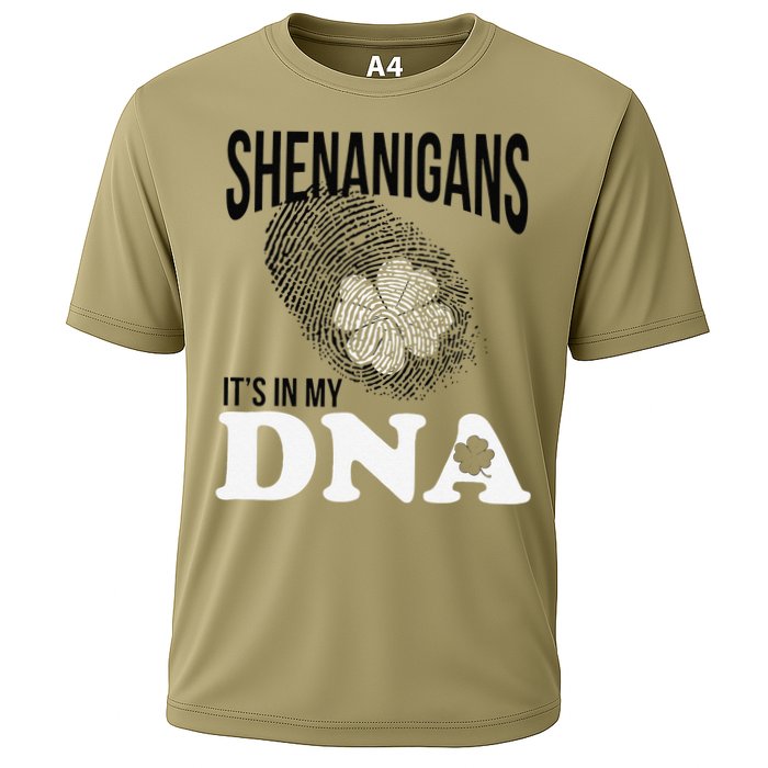 Shenanigans It's In My DNA Green Saint Patricks Day Cooling Performance Crew T-Shirt