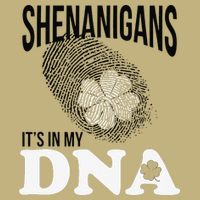 Shenanigans It's In My DNA Green Saint Patricks Day Cooling Performance Crew T-Shirt