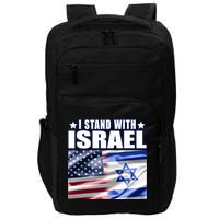 Support Israel I Stand With Israel Impact Tech Backpack