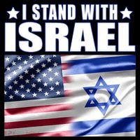 Support Israel I Stand With Israel Impact Tech Backpack