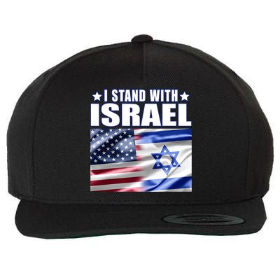 Support Israel I Stand With Israel Wool Snapback Cap