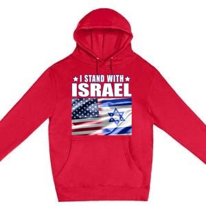 Support Israel I Stand With Israel Premium Pullover Hoodie