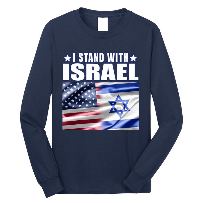 Support Israel I Stand With Israel Long Sleeve Shirt