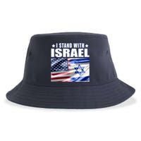 Support Israel I Stand With Israel Sustainable Bucket Hat