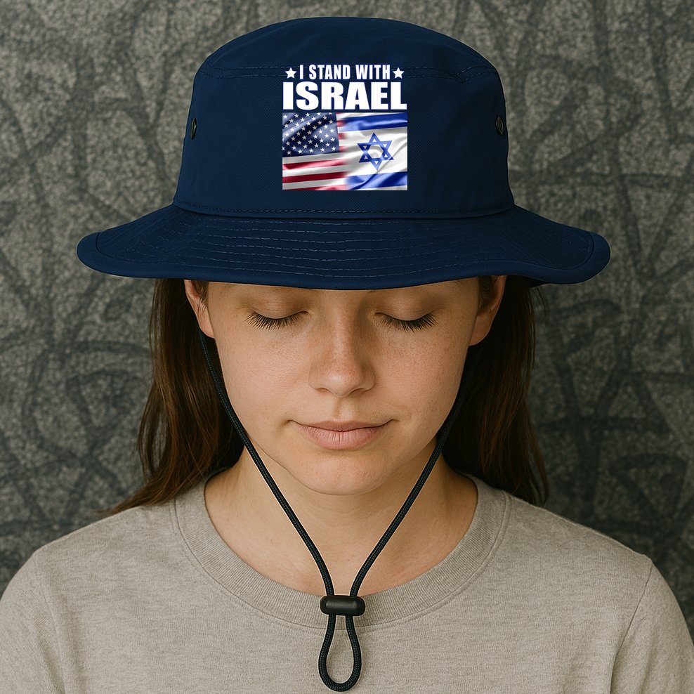 Support Israel I Stand With Israel Bucket Hat