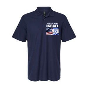 Support Israel I Stand With Israel Softstyle Adult Sport Polo