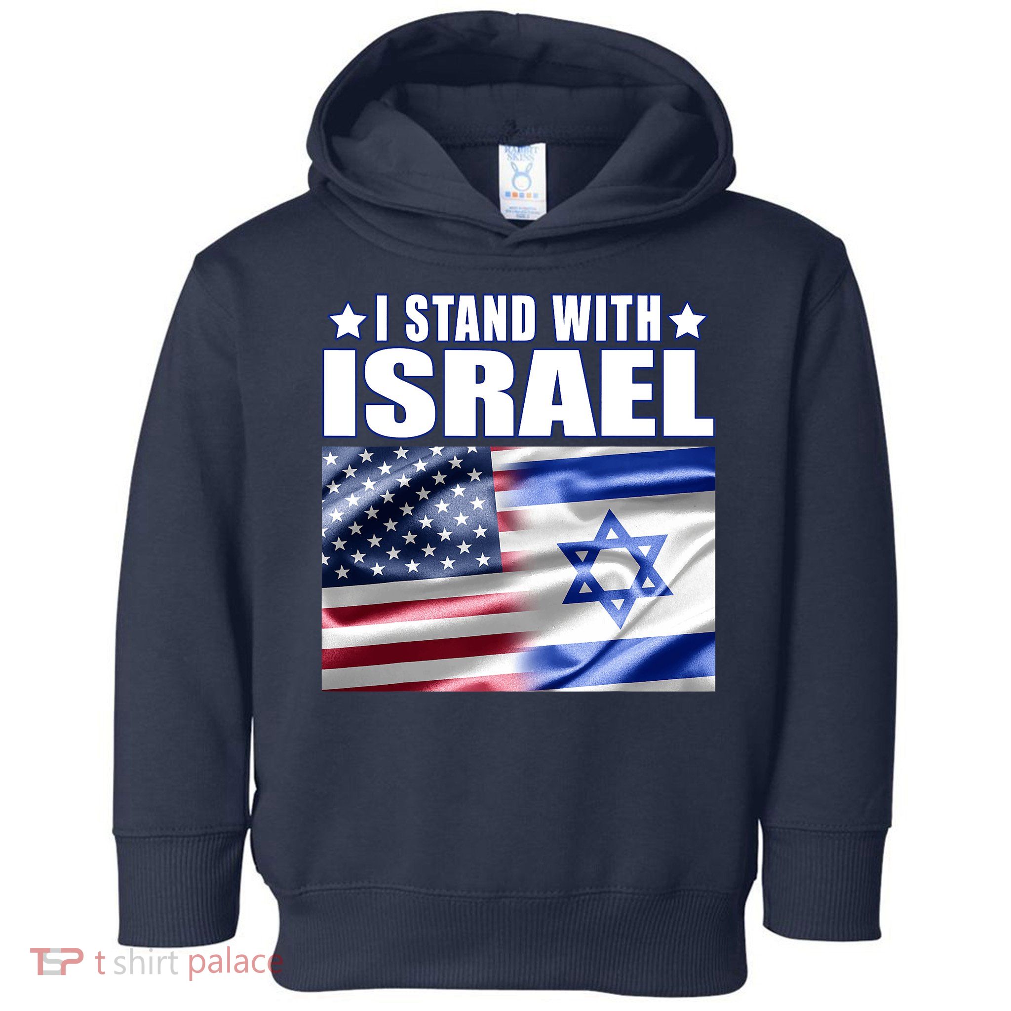 Support Israel I Stand With Israel Toddler Hoodie
