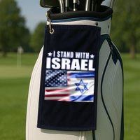 Support Israel I Stand With Israel Golf Towel