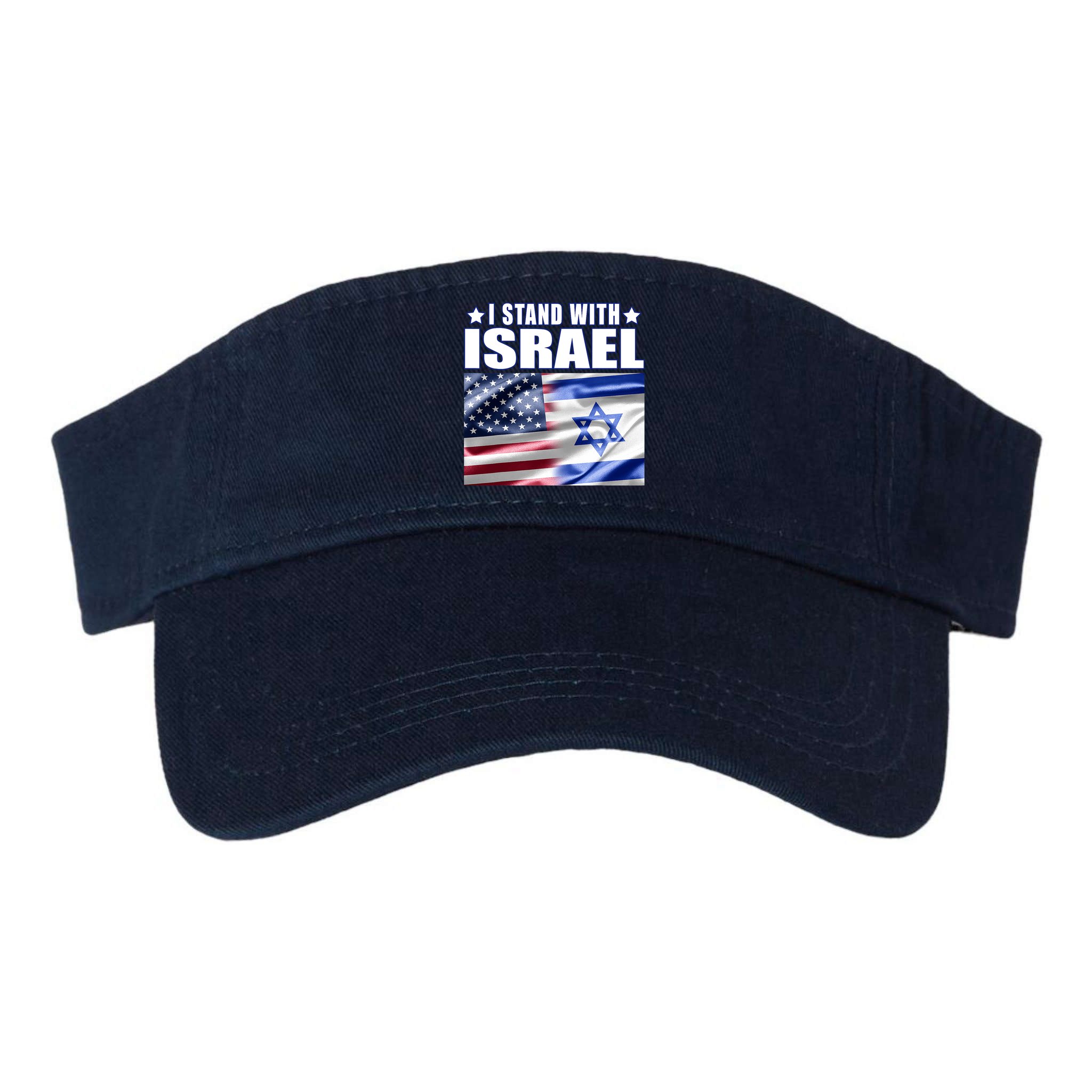 Support Israel I Stand With Israel Visor
