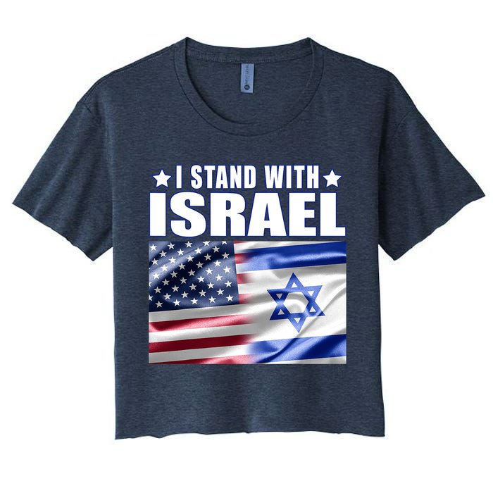 Support Israel I Stand With Israel Crop Top