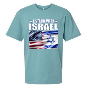 Support Israel I Stand With Israel Sueded Cloud Jersey T-Shirt