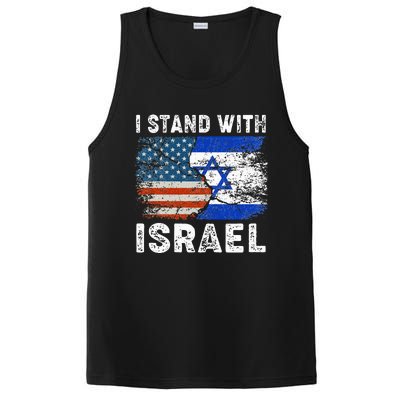 Support Israel I Stand With Israel Israeli Flag Us Flag PosiCharge Competitor Tank