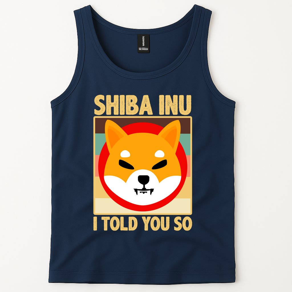Shiba Inu I Told You So Tank Top