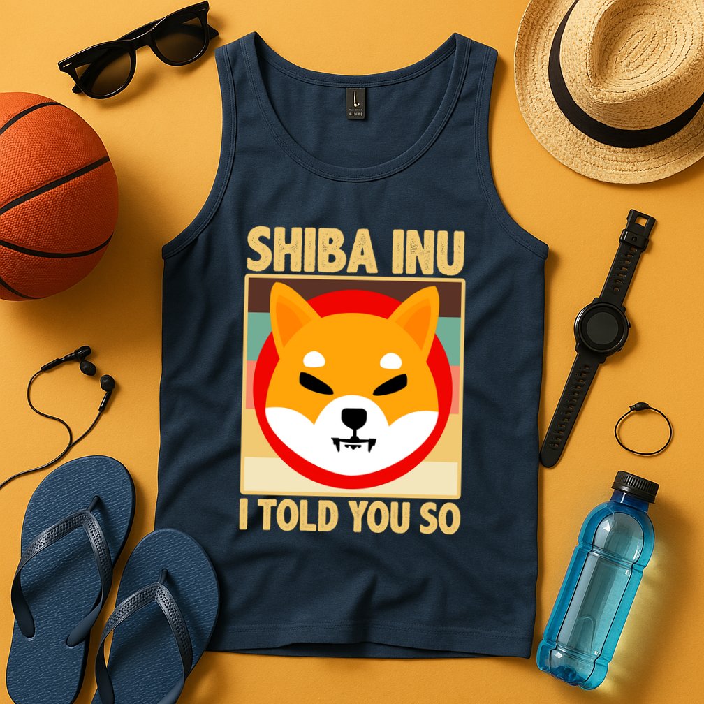 Shiba Inu I Told You So Tank Top