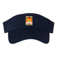 Shiba Inu I Told You So Visor