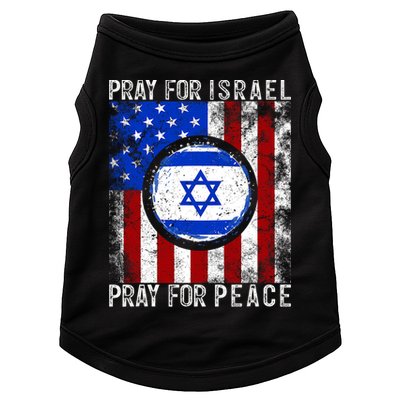 Support Israel I Stand With Israel Pray For Israel Flag Doggie Tank