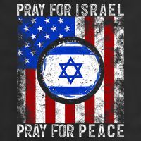 Support Israel I Stand With Israel Pray For Israel Flag Beanie